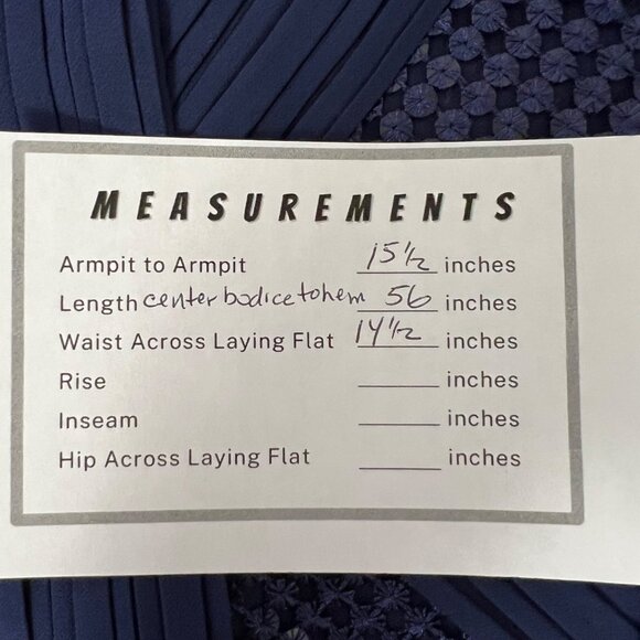 Minuet Womens Blue Strapless Pleated Formal Gown Sequin Bodice Maxi Dress size M - Picture 13 of 13